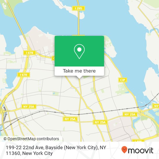 199-22 22nd Ave, Bayside (New York City), NY 11360 map