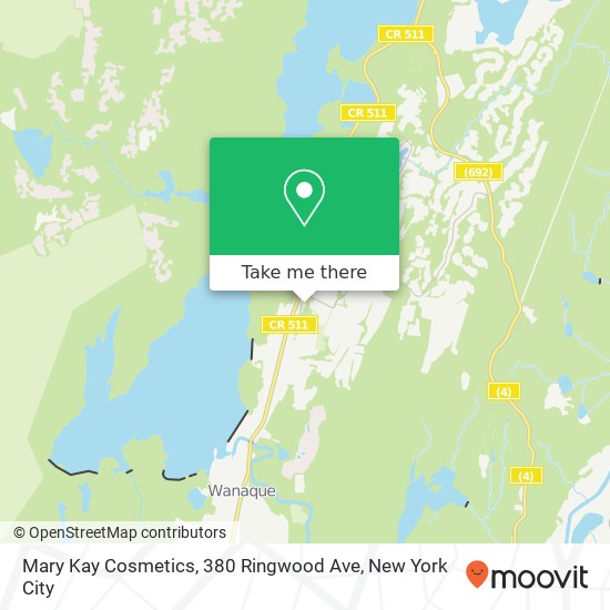 Mary Kay Cosmetics, 380 Ringwood Ave map
