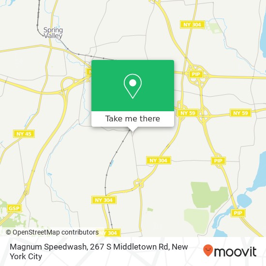 Magnum Speedwash, 267 S Middletown Rd map