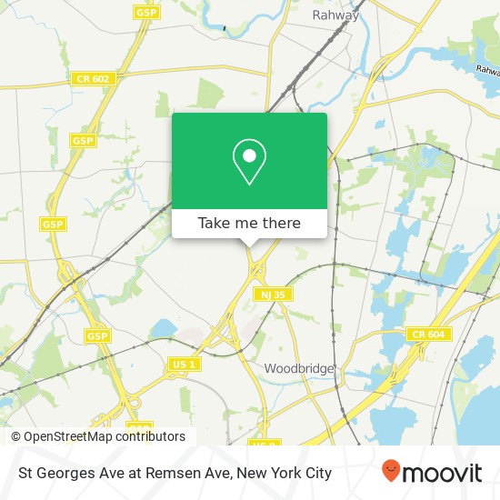 St Georges Ave at Remsen Ave map
