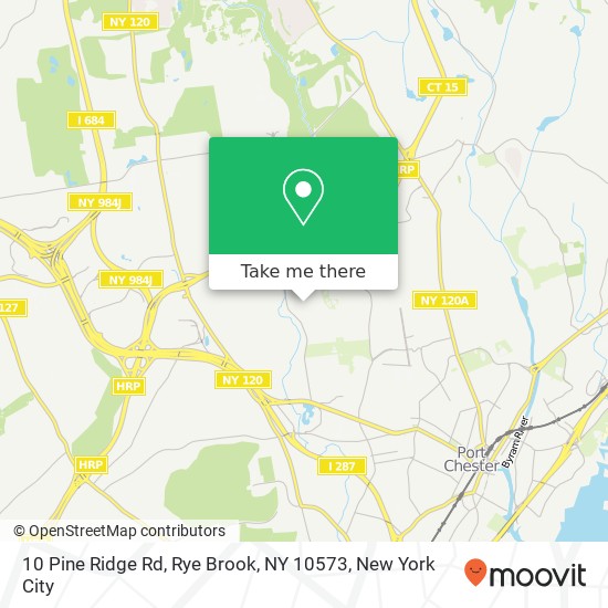 10 Pine Ridge Rd, Rye Brook, NY 10573 map