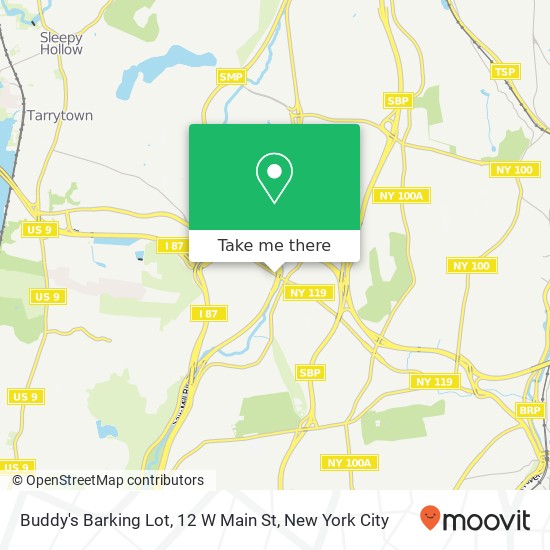 Mapa de Buddy's Barking Lot, 12 W Main St