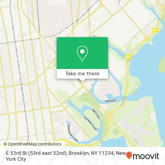 E 53rd St (53rd east 52nd), Brooklyn, NY 11234 map