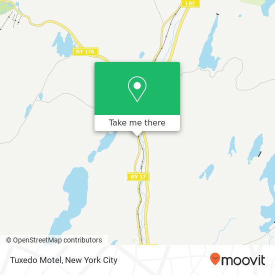 Mapa de Tuxedo Motel