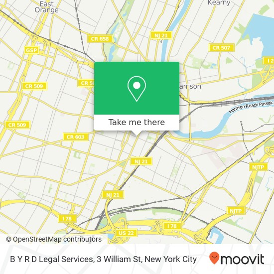 B Y R D Legal Services, 3 William St map