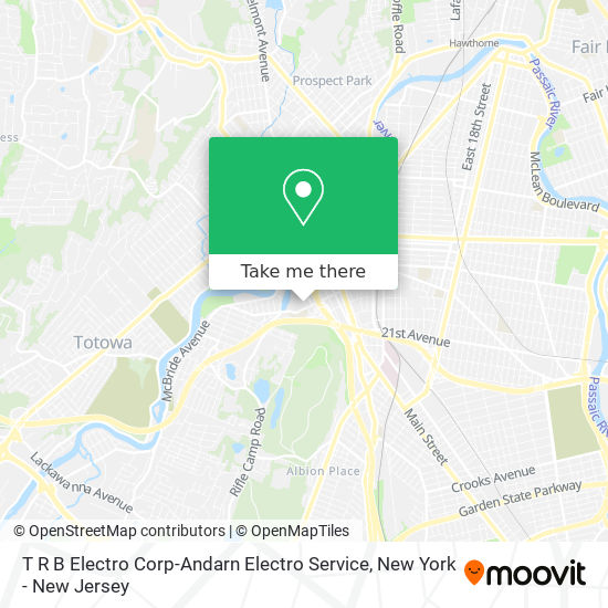 T R B Electro Corp-Andarn Electro Service map
