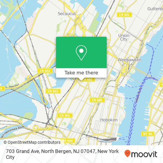703 Grand Ave, North Bergen, NJ 07047 map