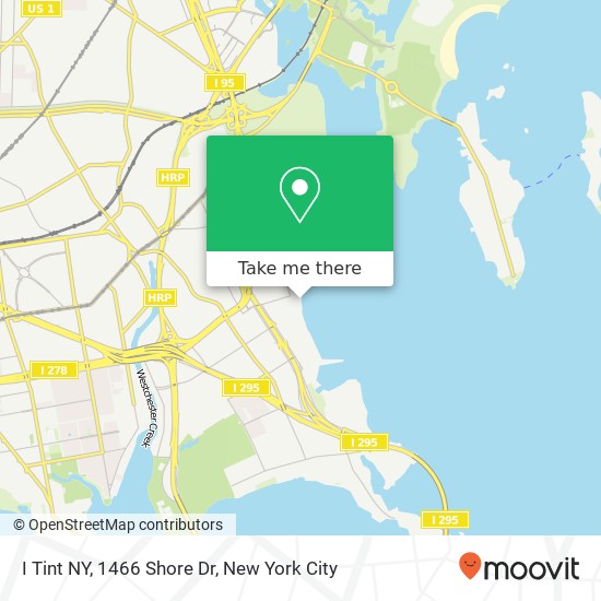 Mapa de I Tint NY, 1466 Shore Dr
