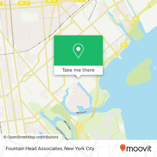 Mapa de Fountain Head Associates, 6910 Avenue U
