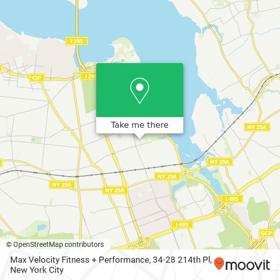 Max Velocity Fitness + Performance, 34-28 214th Pl map