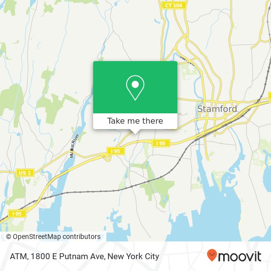 Mapa de ATM, 1800 E Putnam Ave
