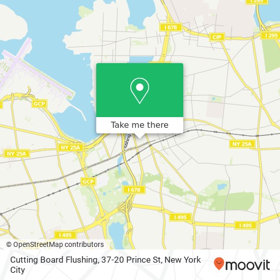 Cutting Board Flushing, 37-20 Prince St map