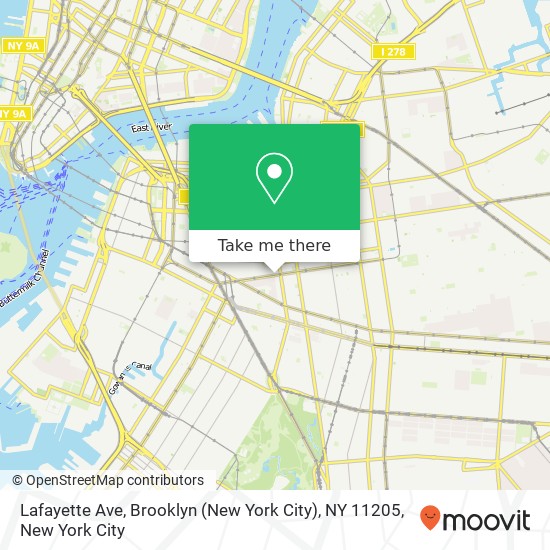 Lafayette Ave, Brooklyn (New York City), NY 11205 map