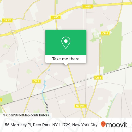 56 Morrisey Pl, Deer Park, NY 11729 map