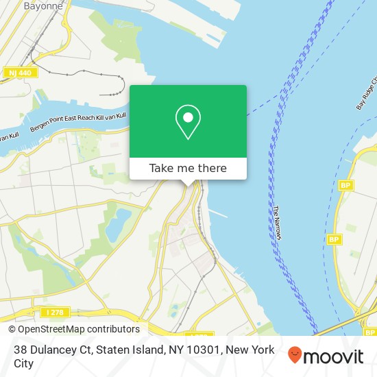 38 Dulancey Ct, Staten Island, NY 10301 map