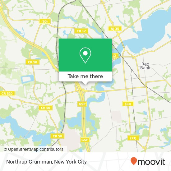 Northrup Grumman map