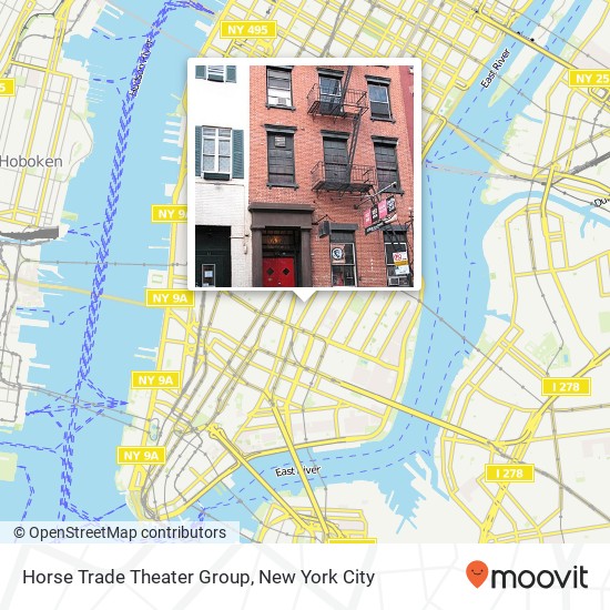 Horse Trade Theater Group map