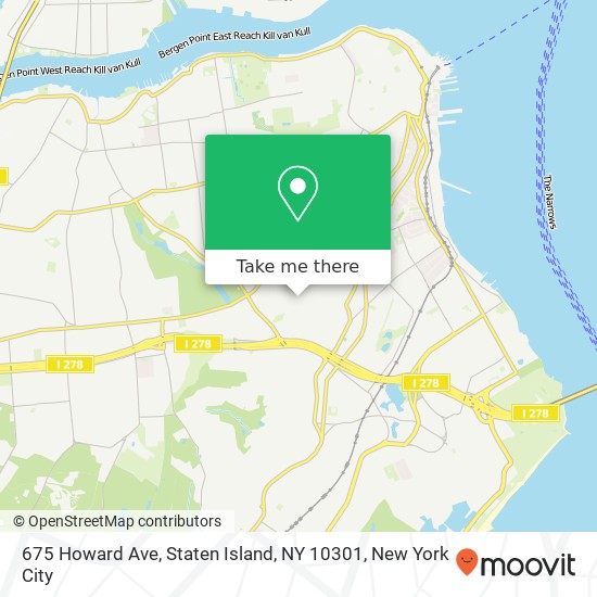 675 Howard Ave, Staten Island, NY 10301 map