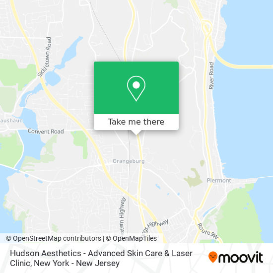 Mapa de Hudson Aesthetics - Advanced Skin Care & Laser Clinic