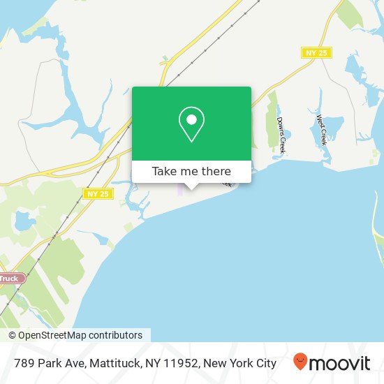 789 Park Ave, Mattituck, NY 11952 map