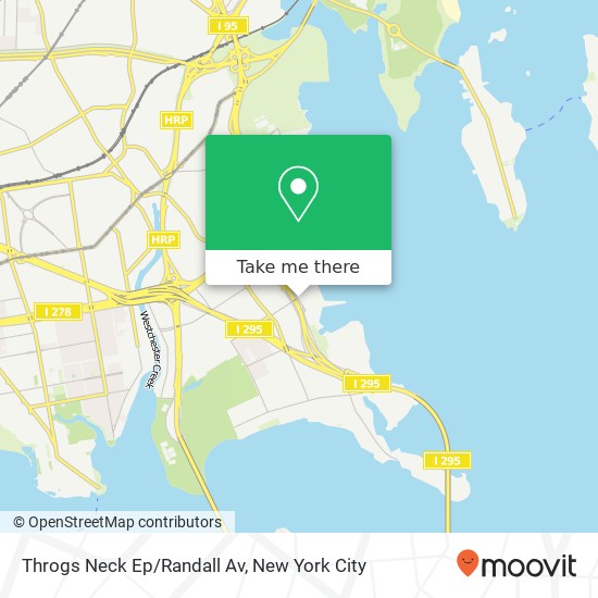 Mapa de Throgs Neck Ep/Randall Av