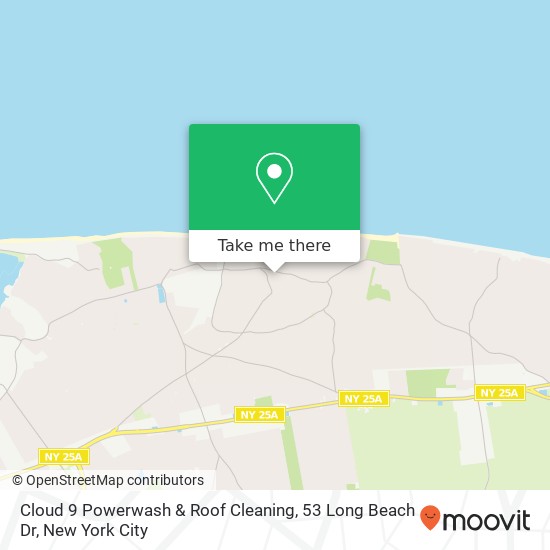 Cloud 9 Powerwash & Roof Cleaning, 53 Long Beach Dr map