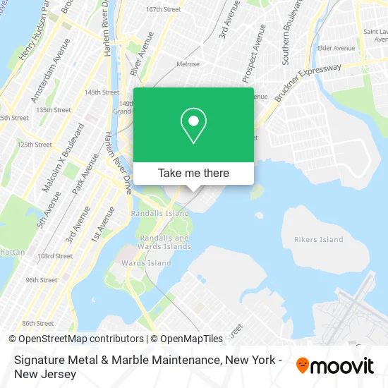 Signature Metal & Marble Maintenance map