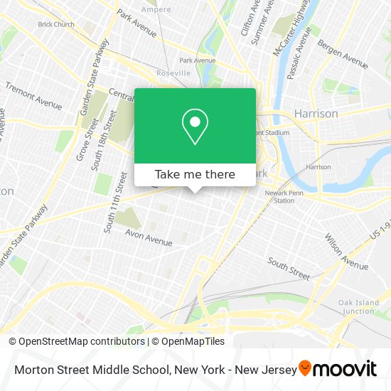 Morton Street Middle School map