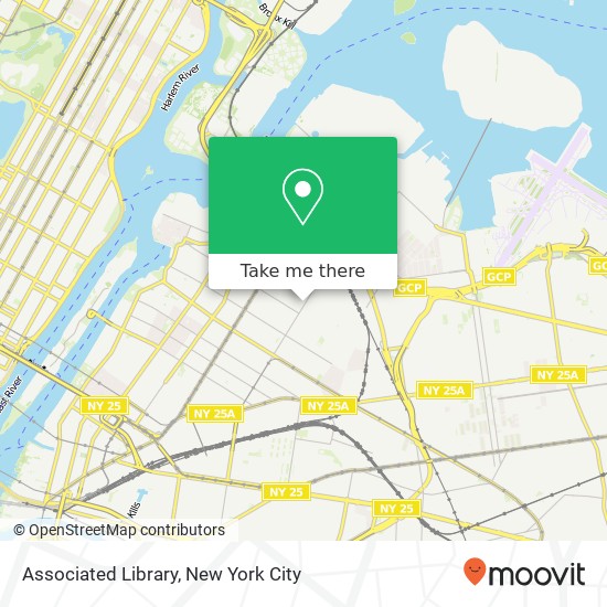 Associated Library map
