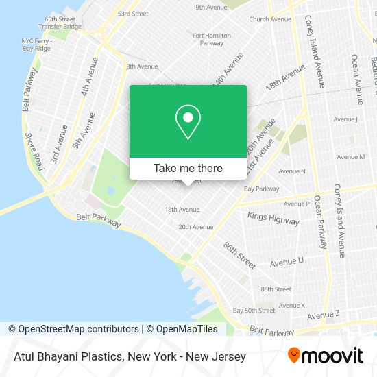 Atul Bhayani Plastics map
