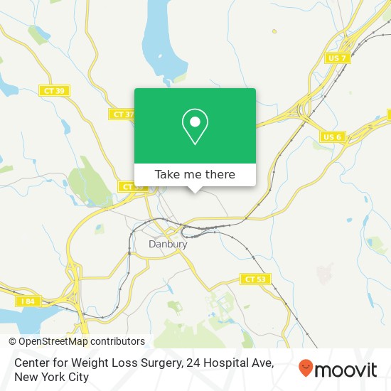 Center for Weight Loss Surgery, 24 Hospital Ave map