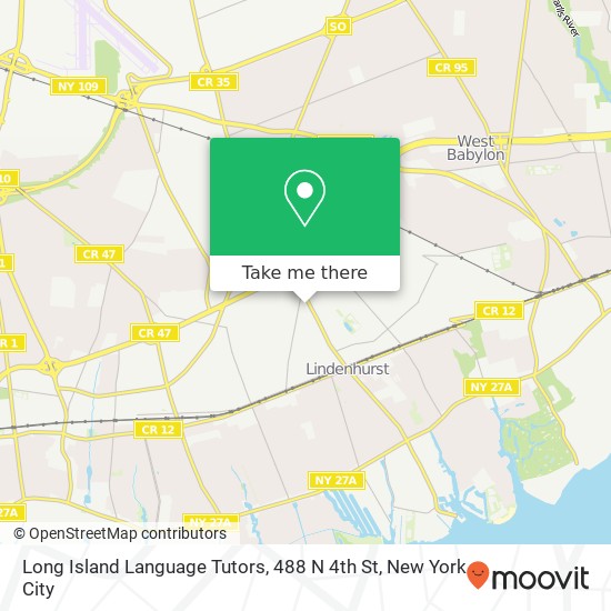 Long Island Language Tutors, 488 N 4th St map