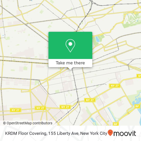 KRDM Floor Covering, 155 Liberty Ave map