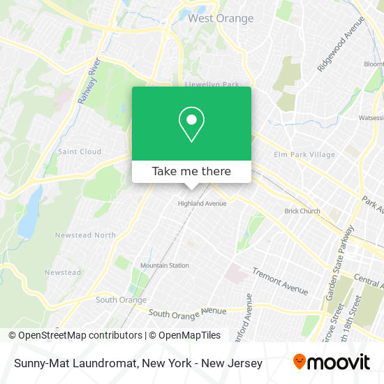 Sunny-Mat Laundromat map