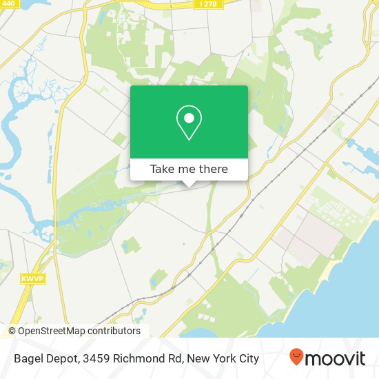 Bagel Depot, 3459 Richmond Rd map