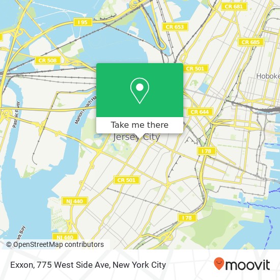 Mapa de Exxon, 775 West Side Ave
