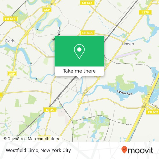 Westfield Limo map