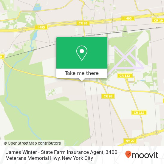 Mapa de James Winter - State Farm Insurance Agent, 3400 Veterans Memorial Hwy