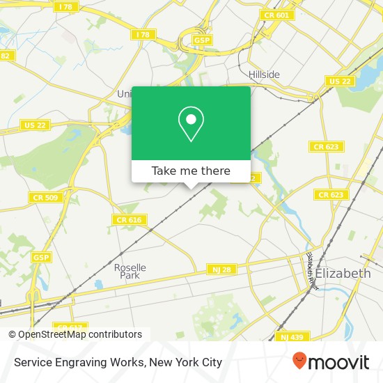 Service Engraving Works map