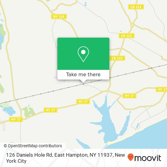 126 Daniels Hole Rd, East Hampton, NY 11937 map