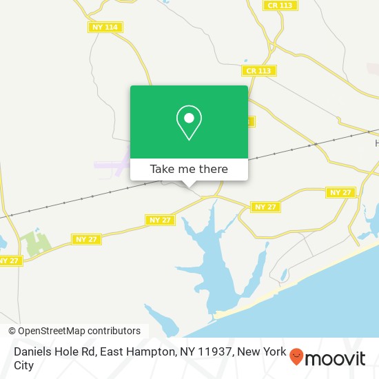 Daniels Hole Rd, East Hampton, NY 11937 map