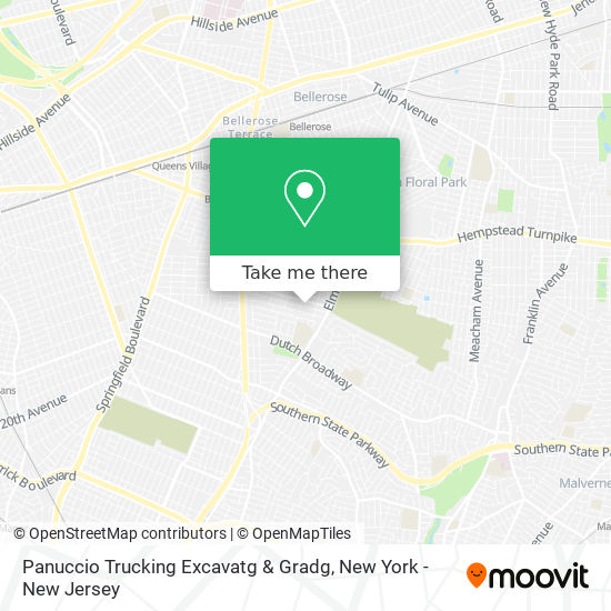 Mapa de Panuccio Trucking Excavatg & Gradg