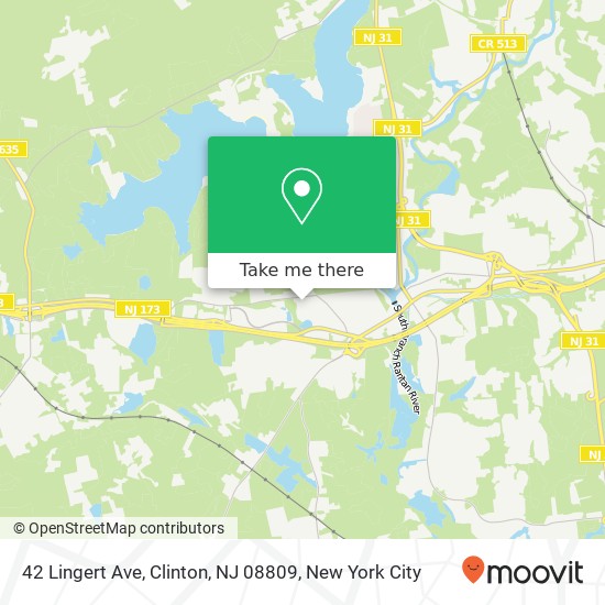 42 Lingert Ave, Clinton, NJ 08809 map
