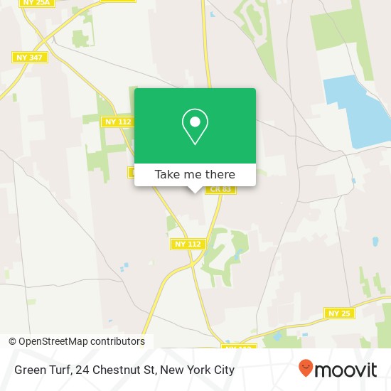 Green Turf, 24 Chestnut St map