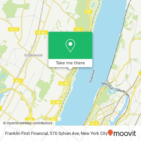 Mapa de Franklin First Financial, 570 Sylvan Ave