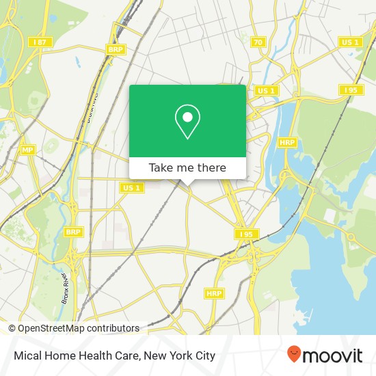 Mical Home Health Care, 3007 Eastchester Rd map