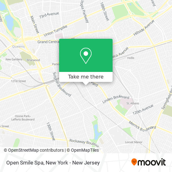 Open Smile Spa map