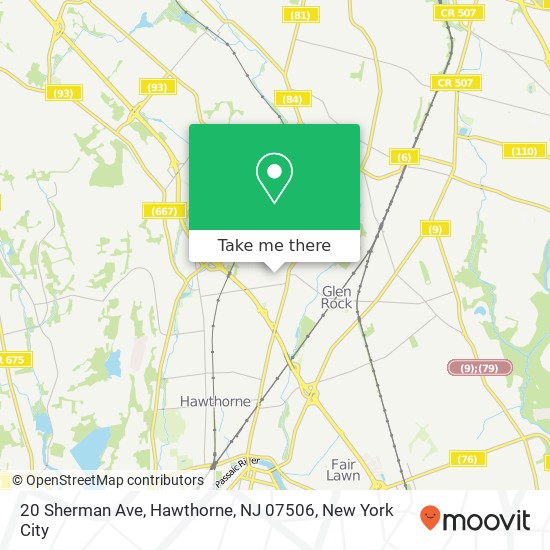 20 Sherman Ave, Hawthorne, NJ 07506 map
