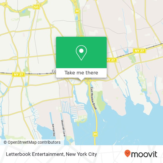 Mapa de Letterbook Entertainment, 63 Buffalo Ave