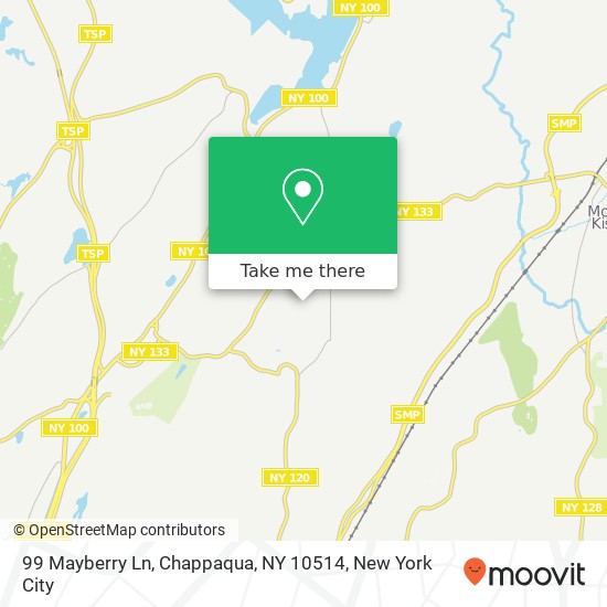 Mapa de 99 Mayberry Ln, Chappaqua, NY 10514